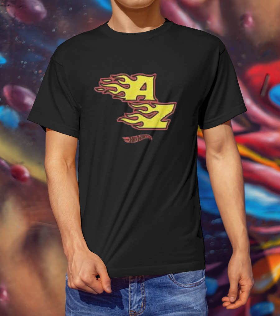 Hot Wheels AZ Flame Arizona Beverages Collaboration T-Shirt