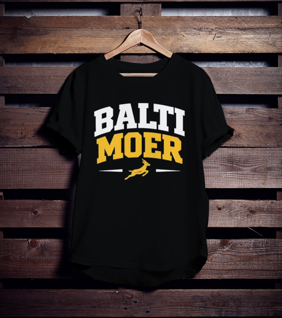 Balti Moer Springboks Rugby Team Fan T-Shirt