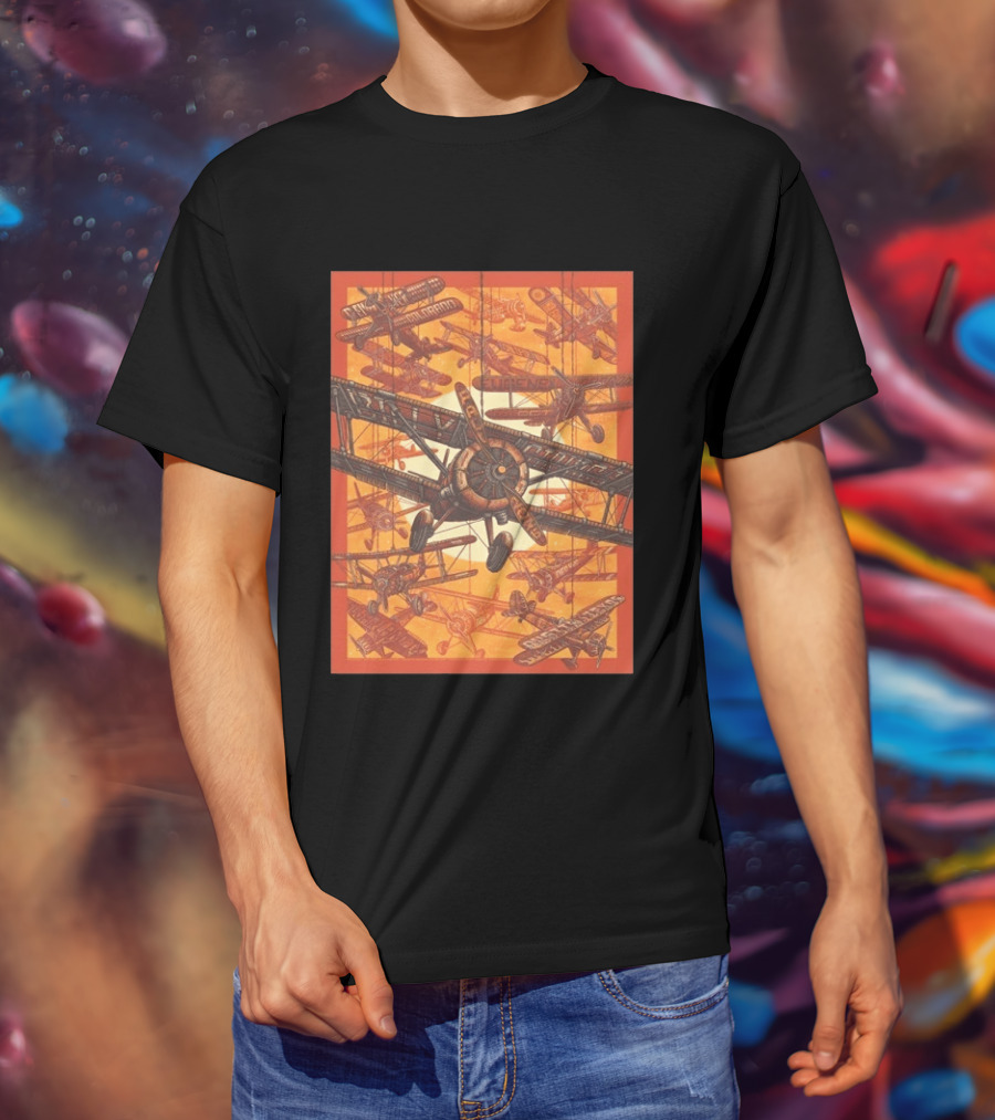 Billy Strings Fall 2026 Luke Martin Denver CO Airplane T-Shirt