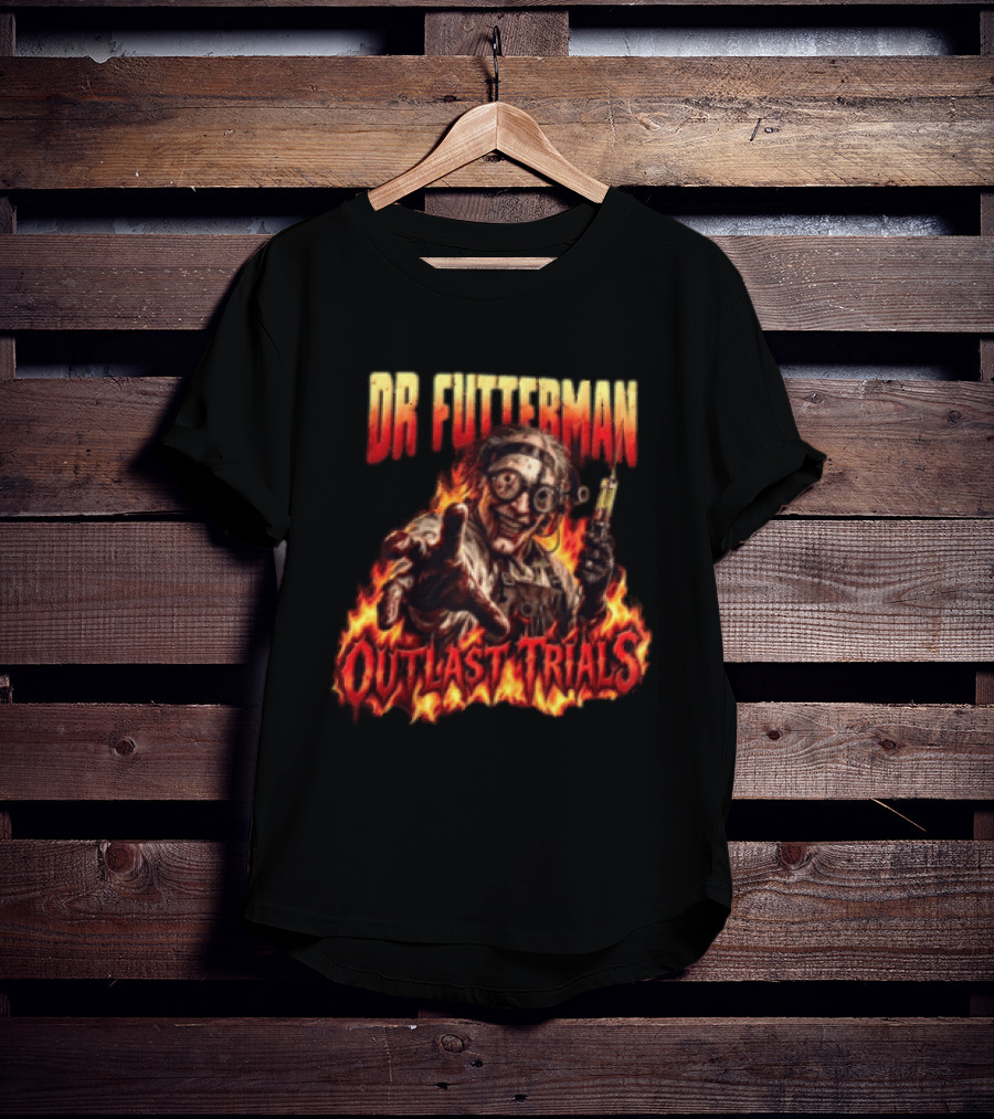 Dr Futterman Outlast Trials Horror Game T-Shirt