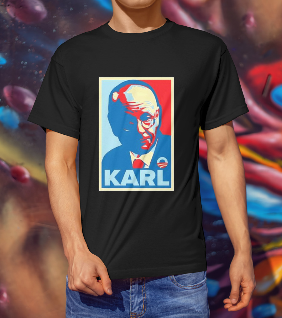 Obama Hope Style Karl Image T-Shirt