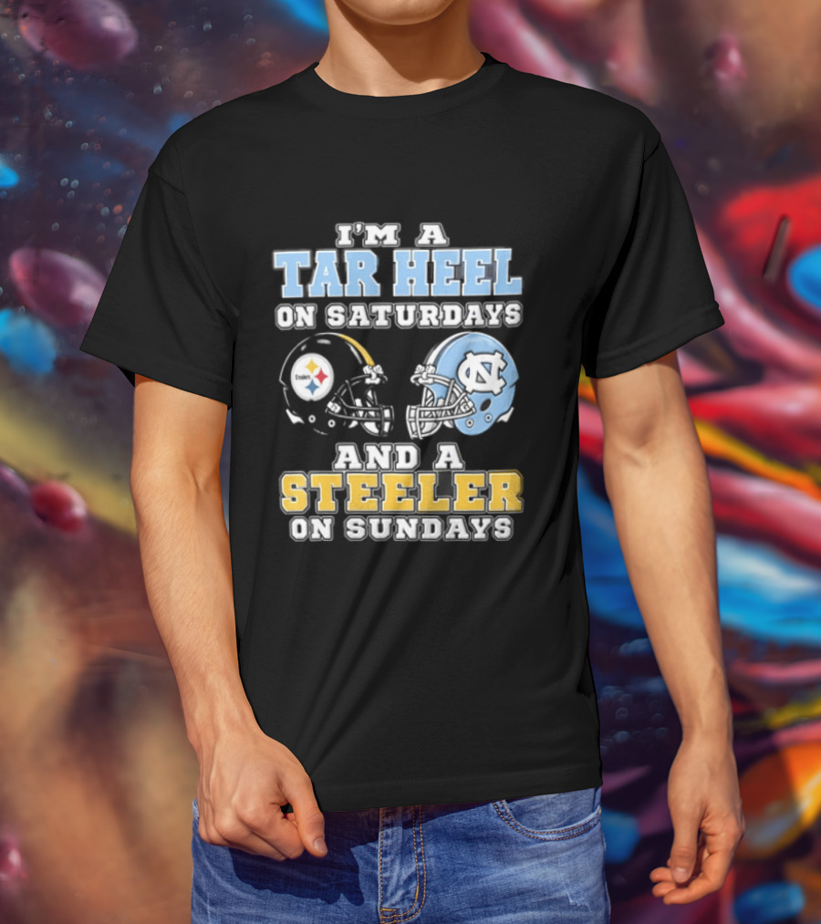 Pitt Panther On Saturdays And Steeler On Sundays Football Team Spirit T-Shirt