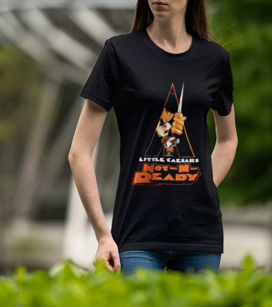 Little Caesars Hot N Ready A Work Orange Pizza Fusion T-Shirt