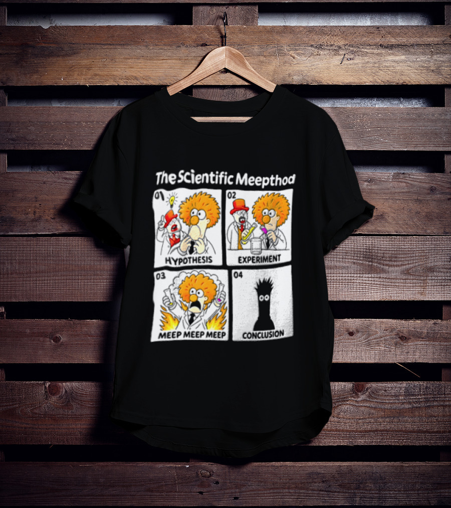 The Scientific Meepthod Beaker Experiment Walter White Conclusion Comic T-Shirt