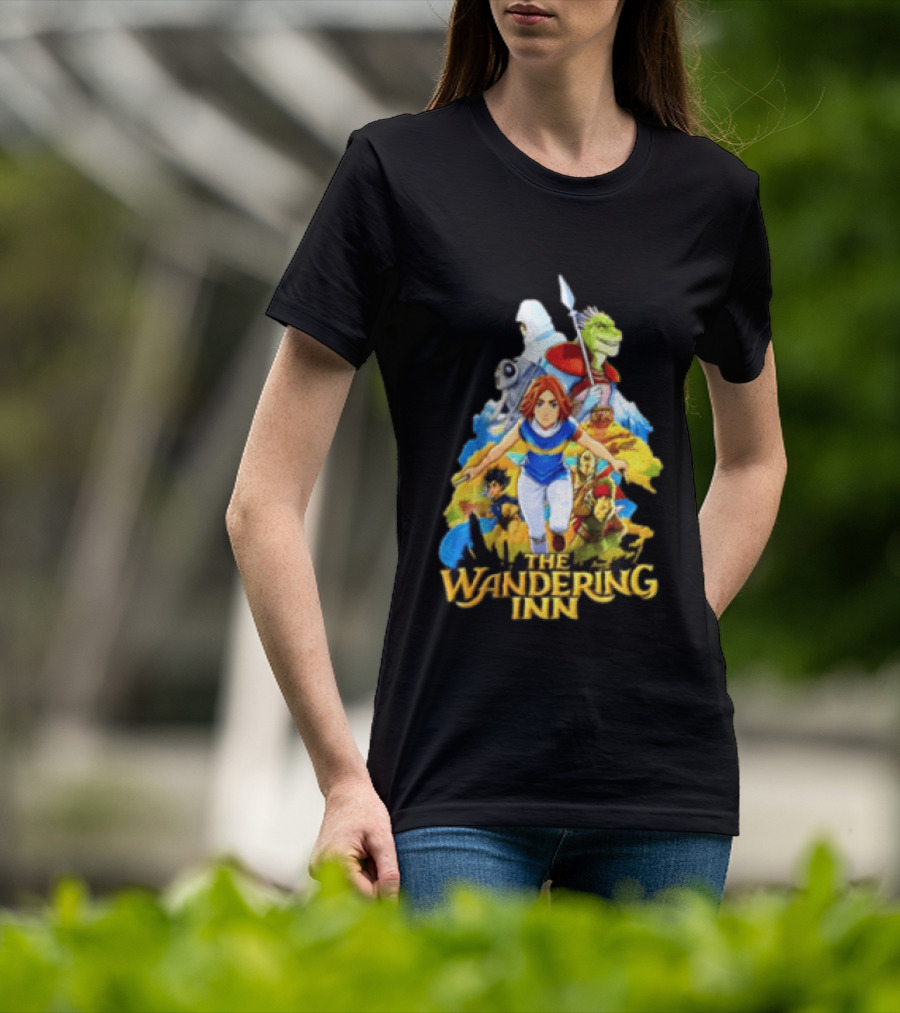 The Wandering Inn Fantasy Adventure Characters And Iconic Journey T-Shirt