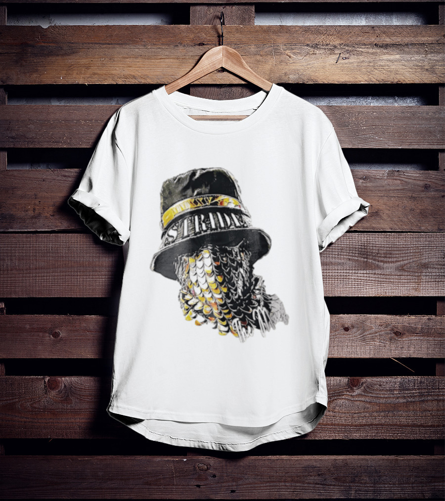 Strides Mmxxv Magpie Bucket Hat Golden Feather Mask T-Shirt
