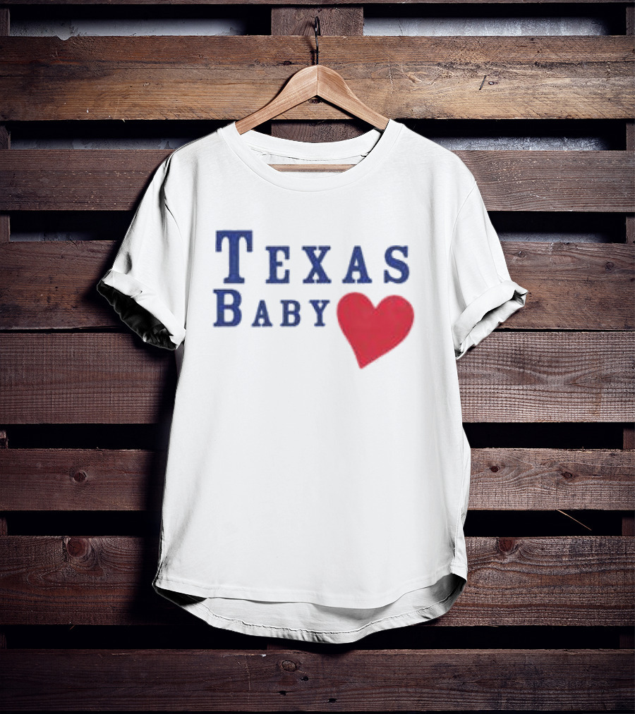 Susannah Joffe Store Texas Baby Heart Tank T-Shirt
