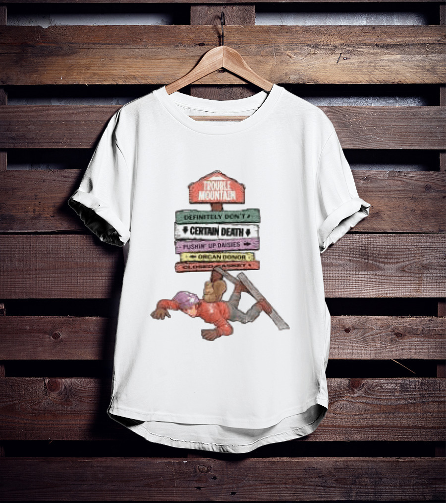 Aesop Rock X Blockhead Trouble Mountain Certain Death Orcan Donor T-Shirt