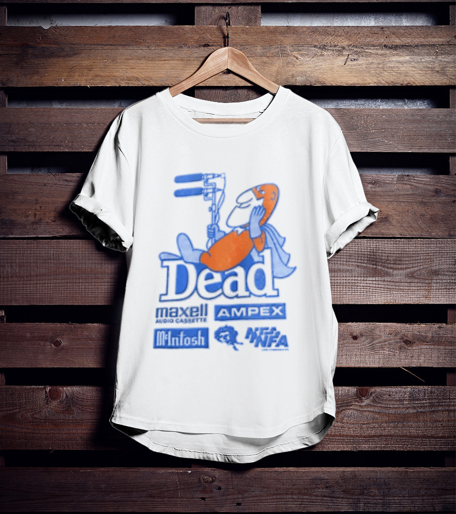 Dead Maxell Audio Cassette Ampex Mcintosh Nfa Loose Standards T-Shirt