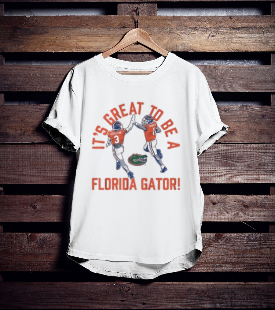 It's Great To Be A Florida Gator Football Team T-Shirt