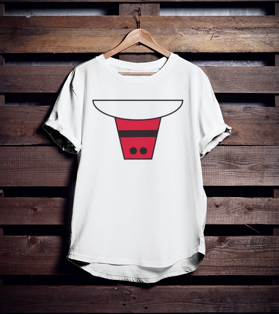 Ji Lee Underbranded Chicago Bulls Iconic Visual Redesign T-Shirt