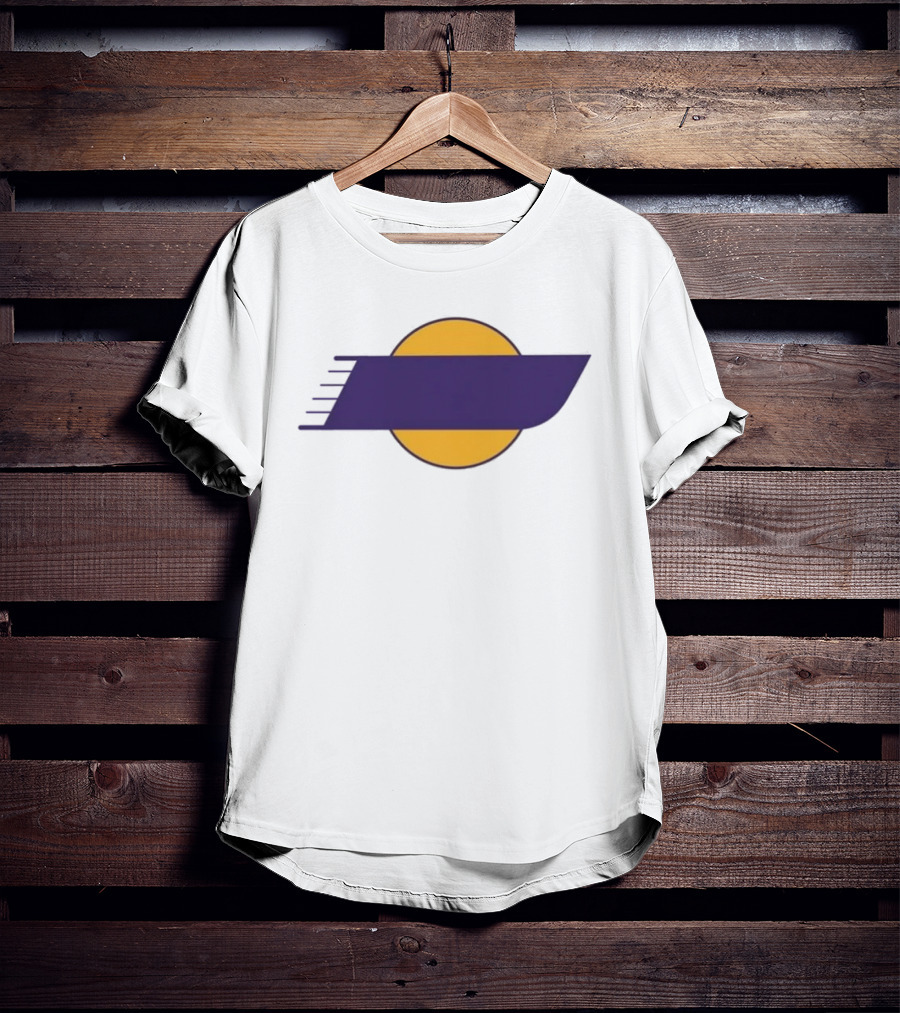 Ji Lee Underbranded Los Angeles Lakers Retro Sun T-Shirt