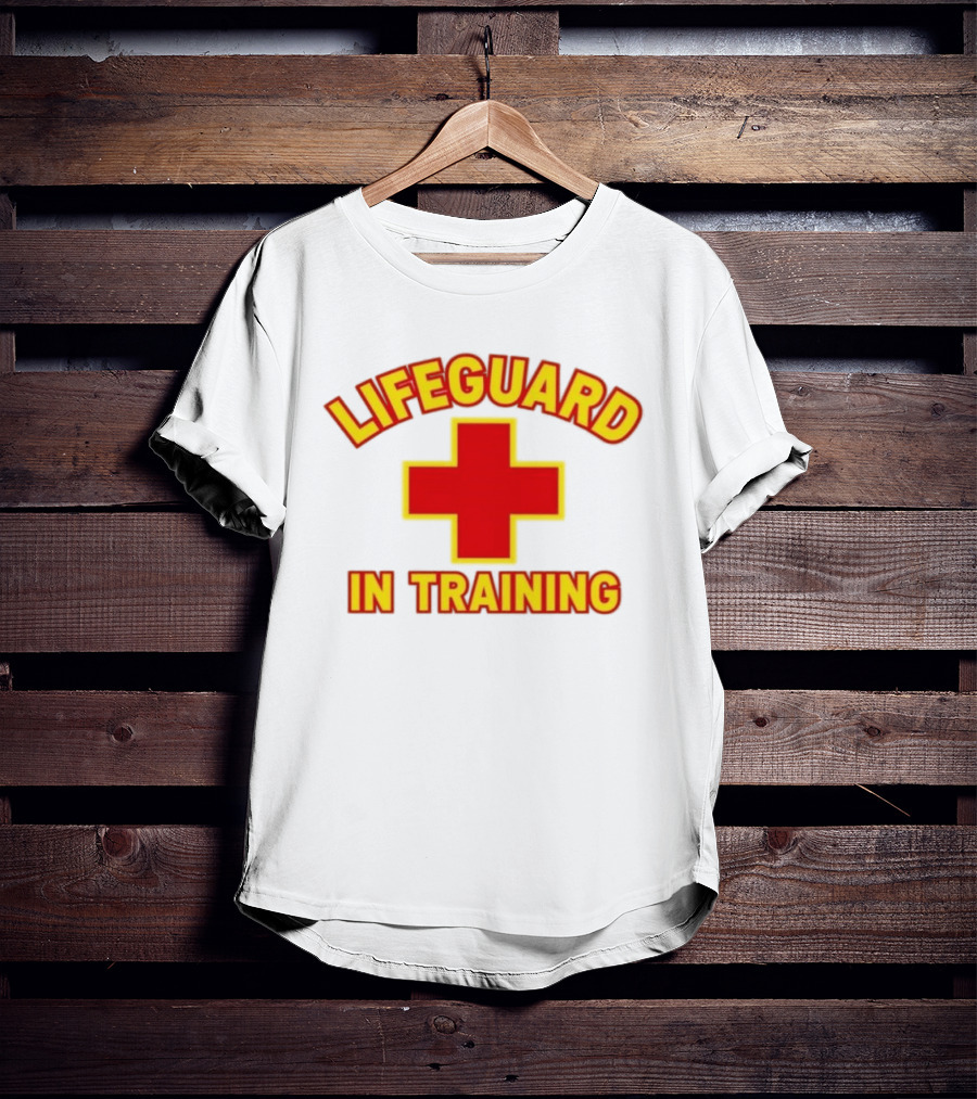 Lifeguard In Training Red Cross T-Shirt