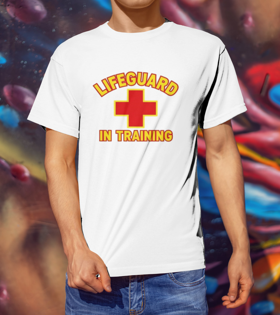 Lifeguard In Training Red Cross T-Shirt