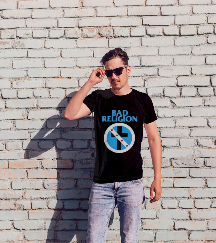 Bad Religion Store Riot Fest Chicago T-Shirt