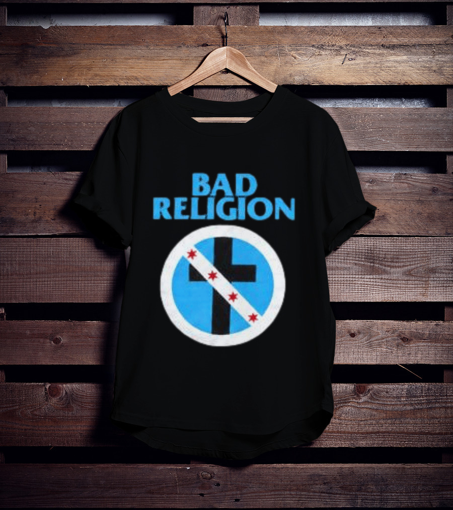 Bad Religion Store Riot Fest Chicago T-Shirt