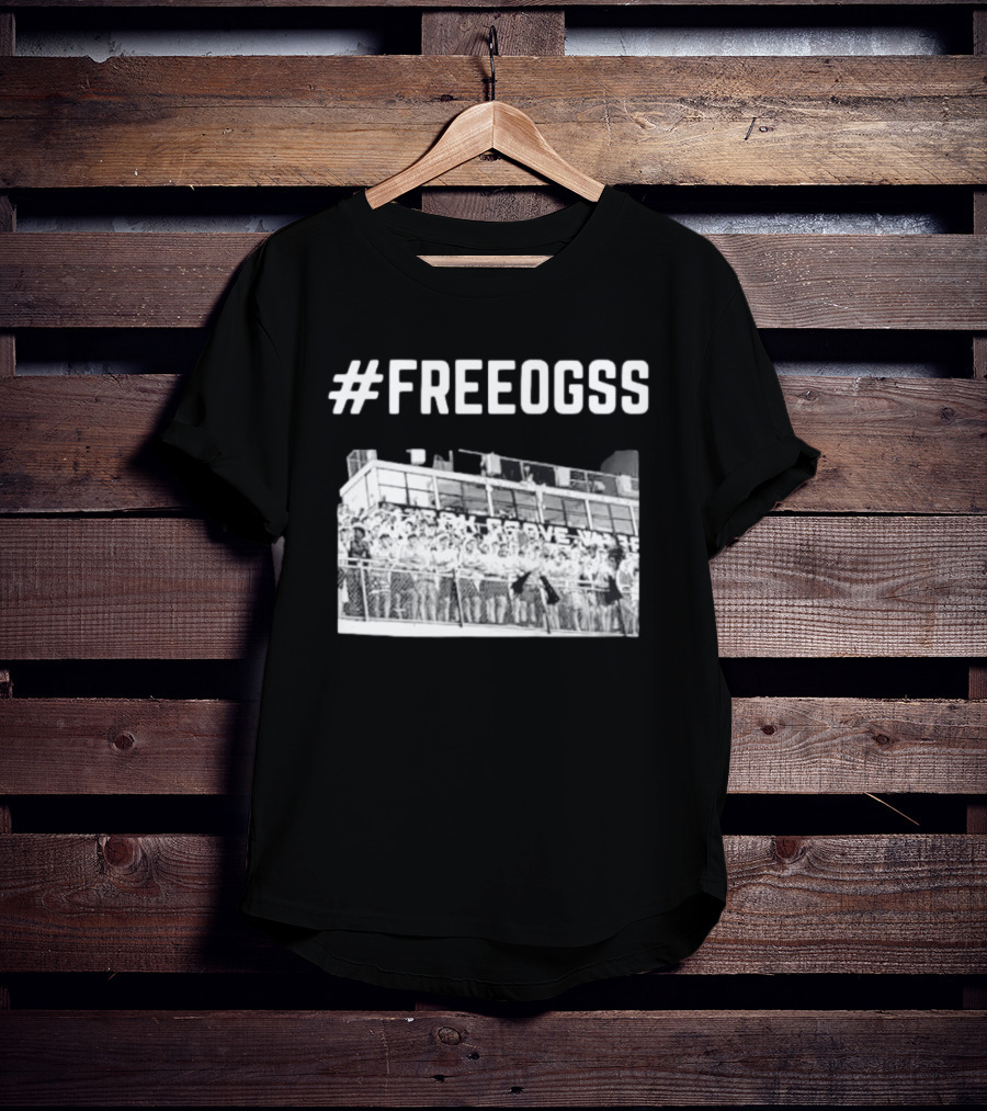 #FREEOGSS Oak Grove High School Sports Stadium Crowd T-Shirt