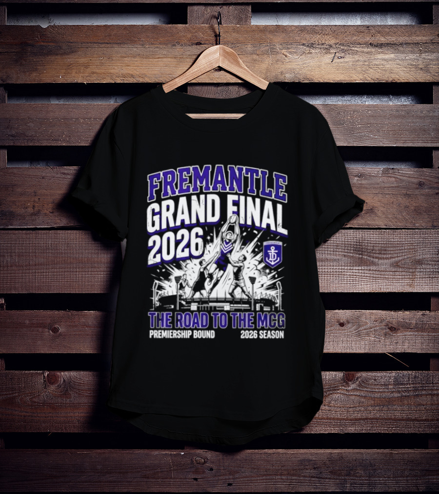 Fremantle Grand Final 2026 Road To The MCG AFL Dockers T-Shirt