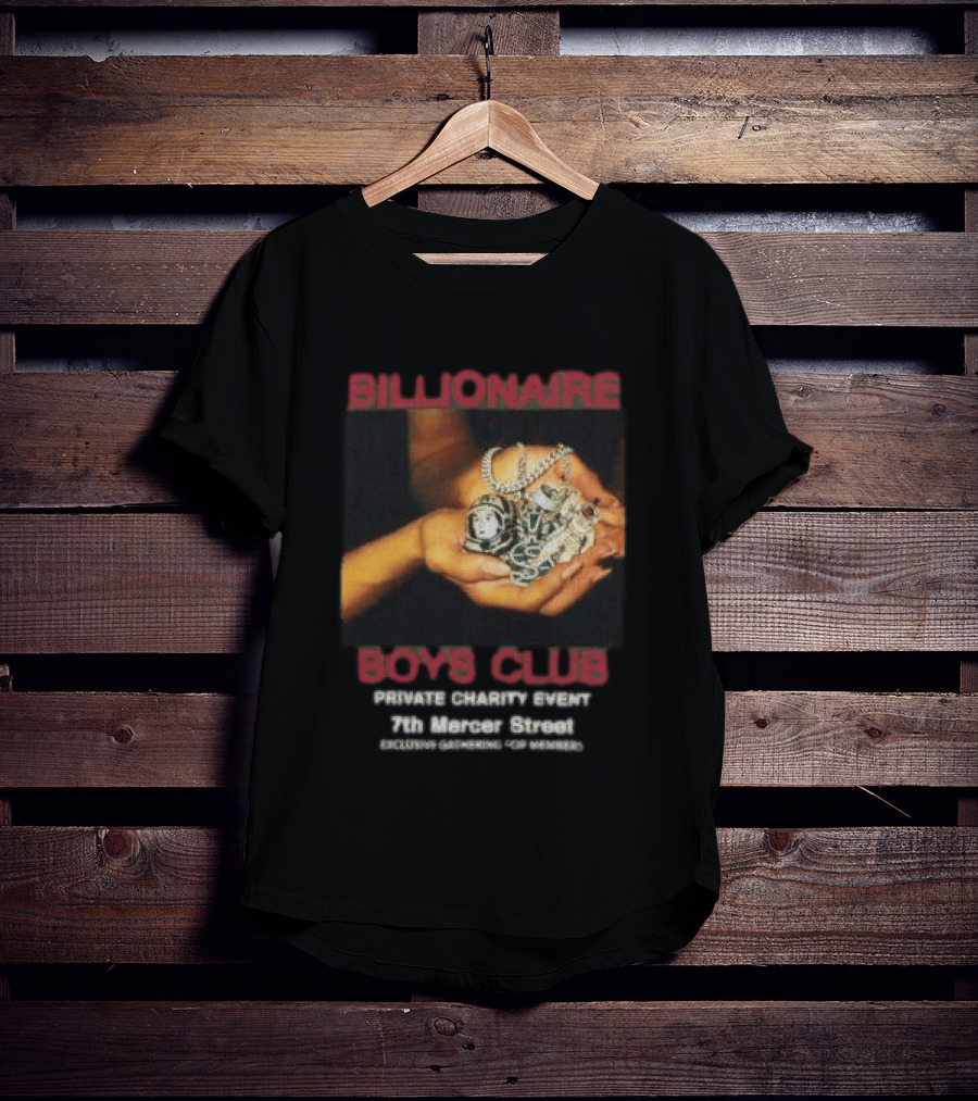 Billionaire Boys Club Private Charter Event 7th Mercer Street NYC Exclusive Fashion T-Shirt