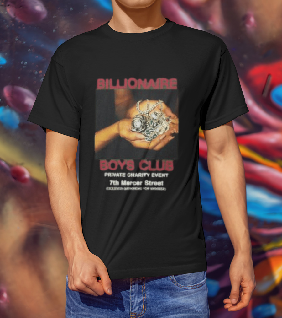 Billionaire Boys Club Private Charter Event 7th Mercer Street NYC Exclusive Fashion T-Shirt