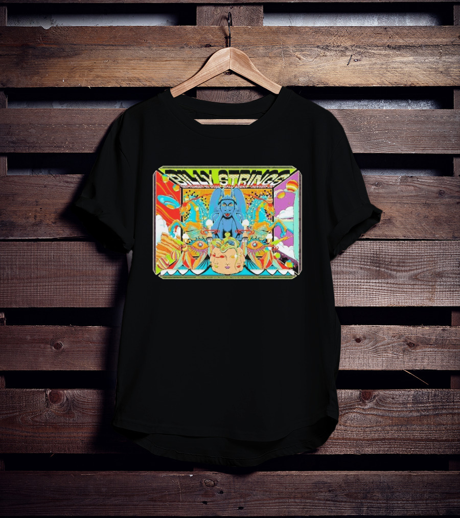 Billy Strings September 19 2026 Ball Arena Denver By Pedro Correa T-Shirt