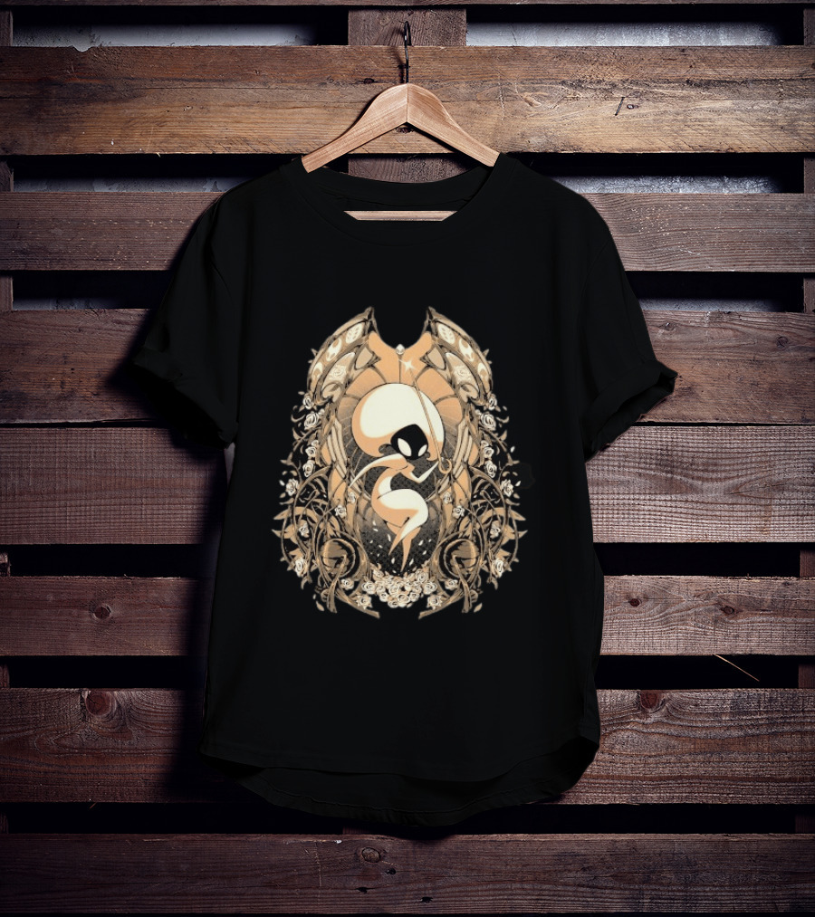 Hollow Knight Silksong Intrepid Pursuer Ornate T-Shirt
