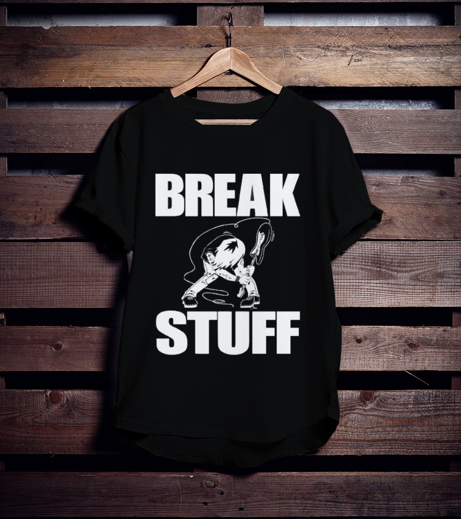 Limp Bizkit Break Stuff Illustration Iconic Band T-Shirt