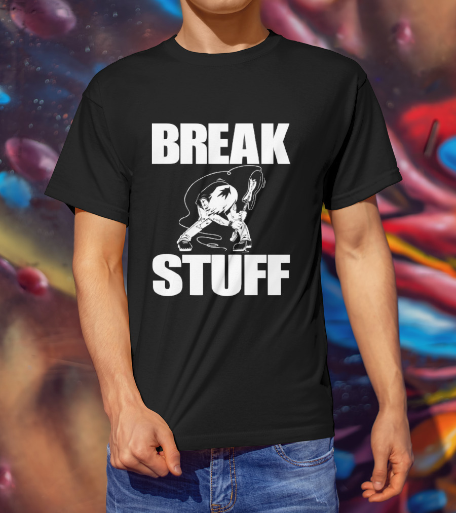 Limp Bizkit Break Stuff Illustration Iconic Band T-Shirt