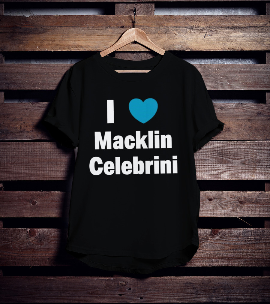 I Heart Macklin Celebrini San Jose Sharks Hockey Fan Favorite T-Shirt