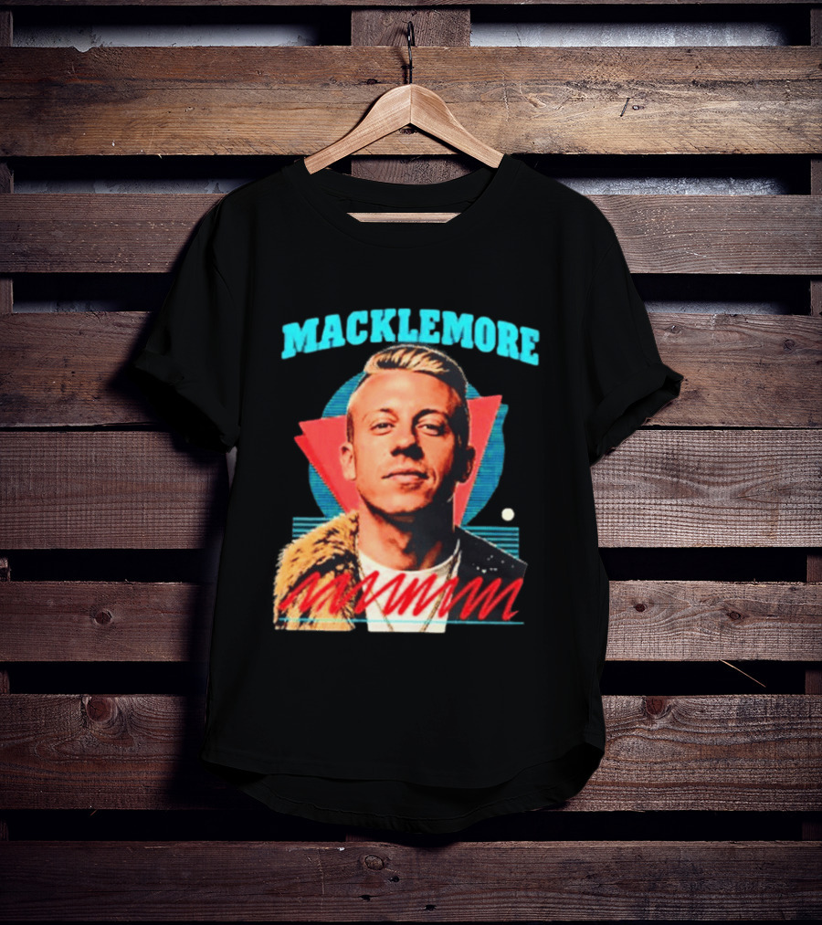 Macklemore Vintage Retro Style Collage T-Shirt