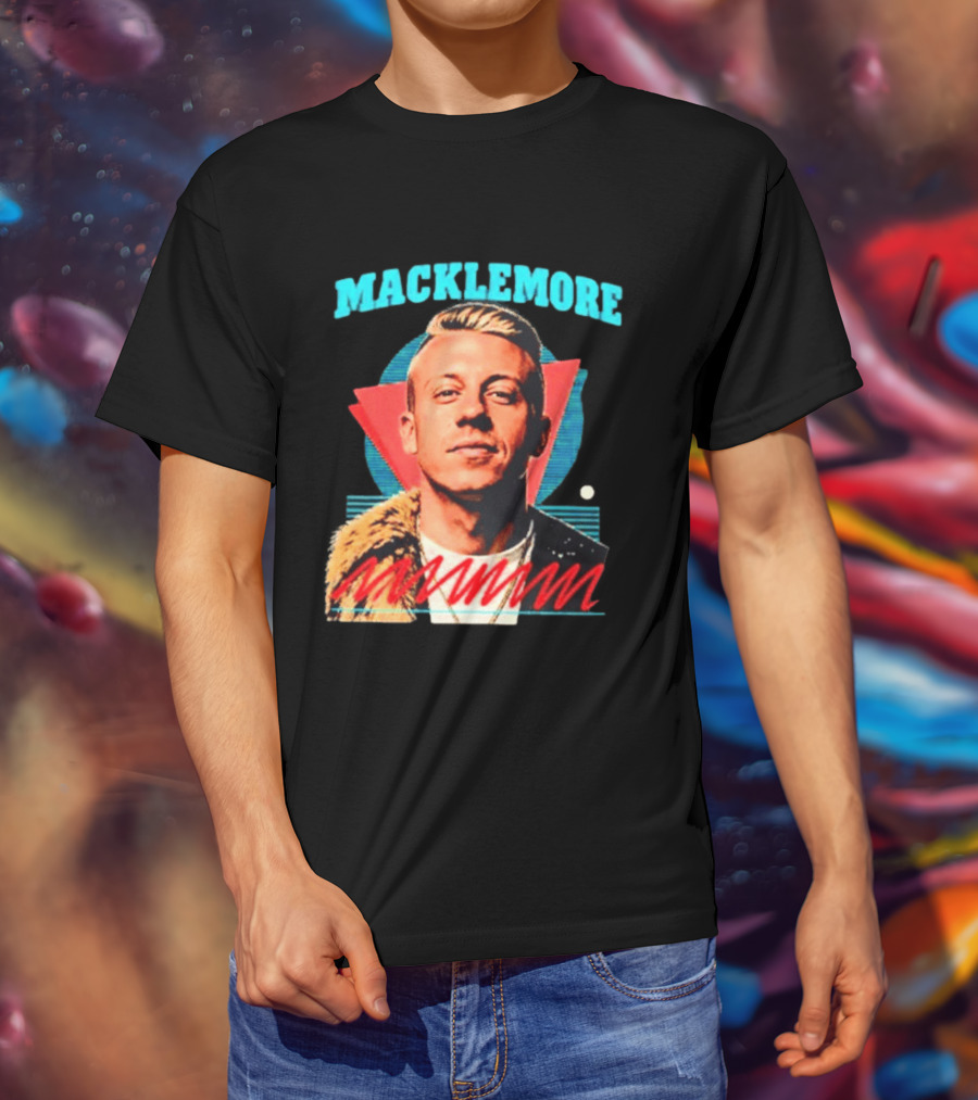 Macklemore Vintage Retro Style Collage T-Shirt