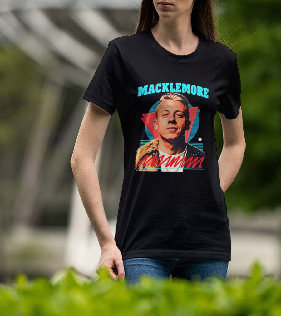 Macklemore Vintage Retro Style Collage T-Shirt