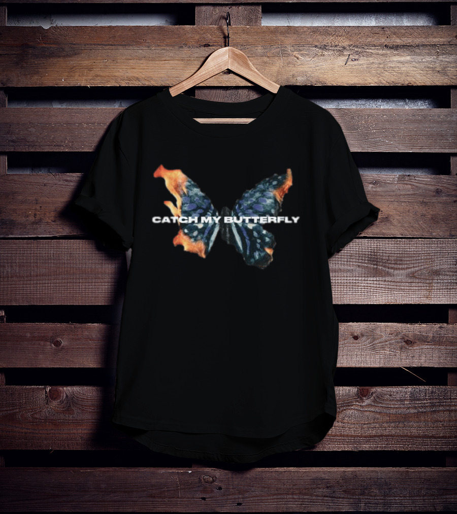 Catch My Butterfly Dirty Honey Women's Crop Top T-Shirt
