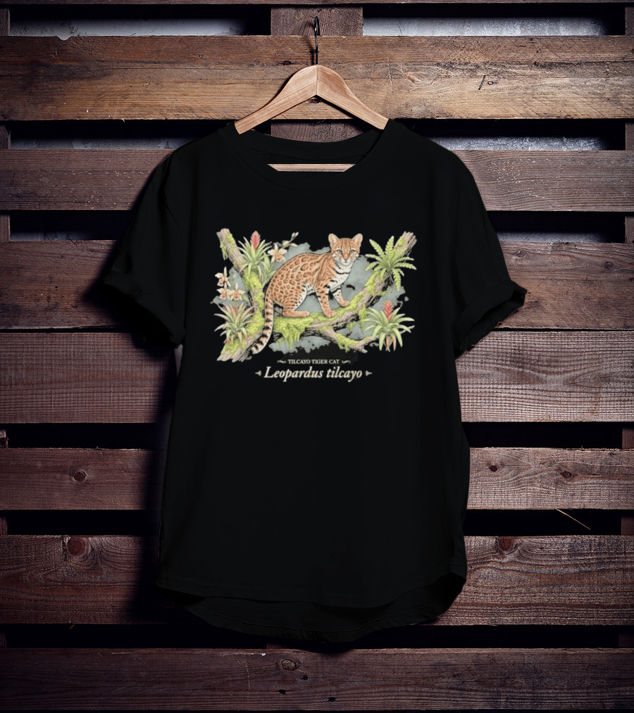 Tilcayo Tiger Cat Leopardus Tilcayo T-Shirt