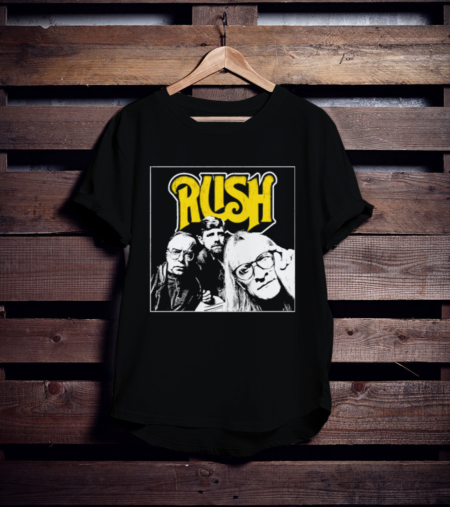 Rush Lone Gunmen Yellow T-Shirt
