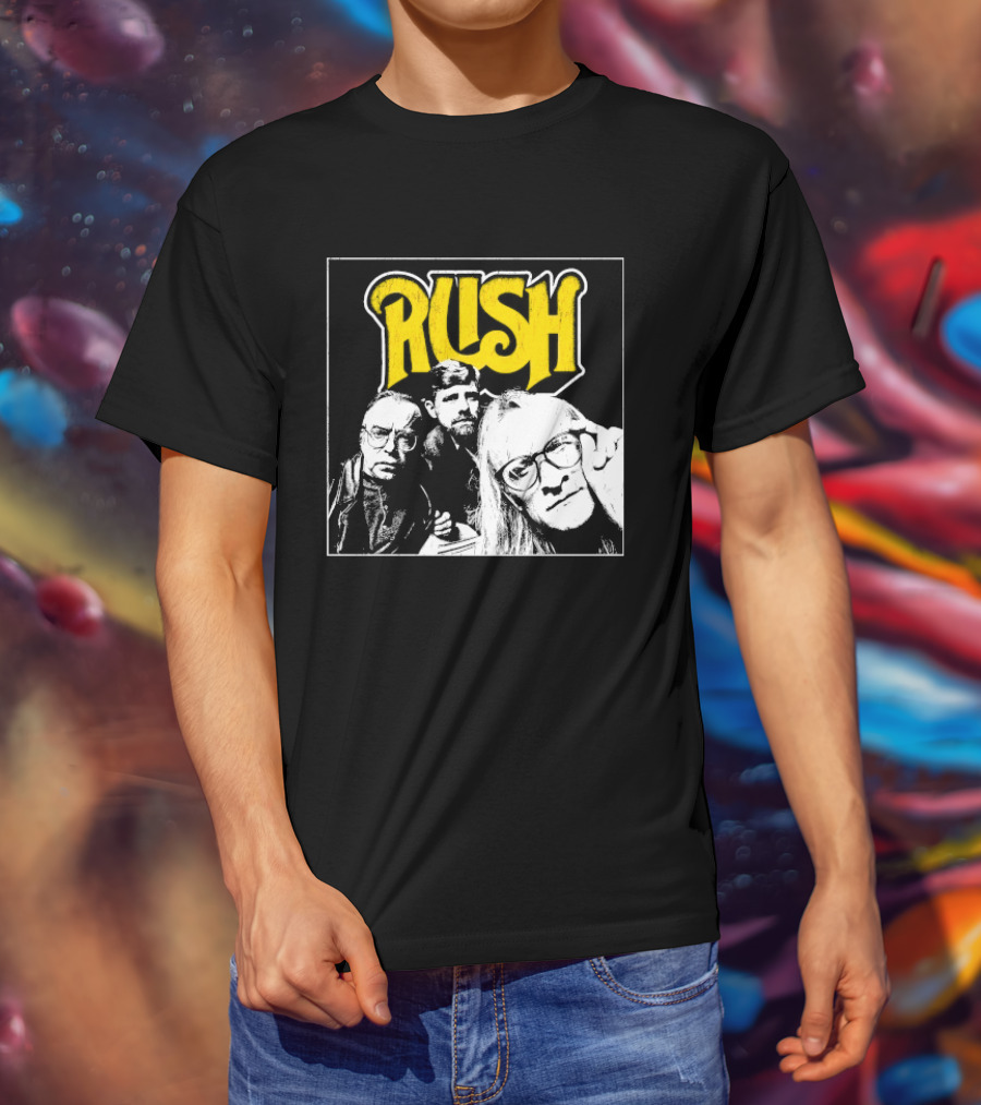 Rush Lone Gunmen Yellow T-Shirt