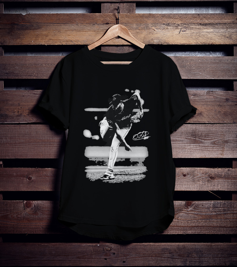 Sandy Alcantara The Horse Out Of The Pen Miami Pitcher T-Shirt