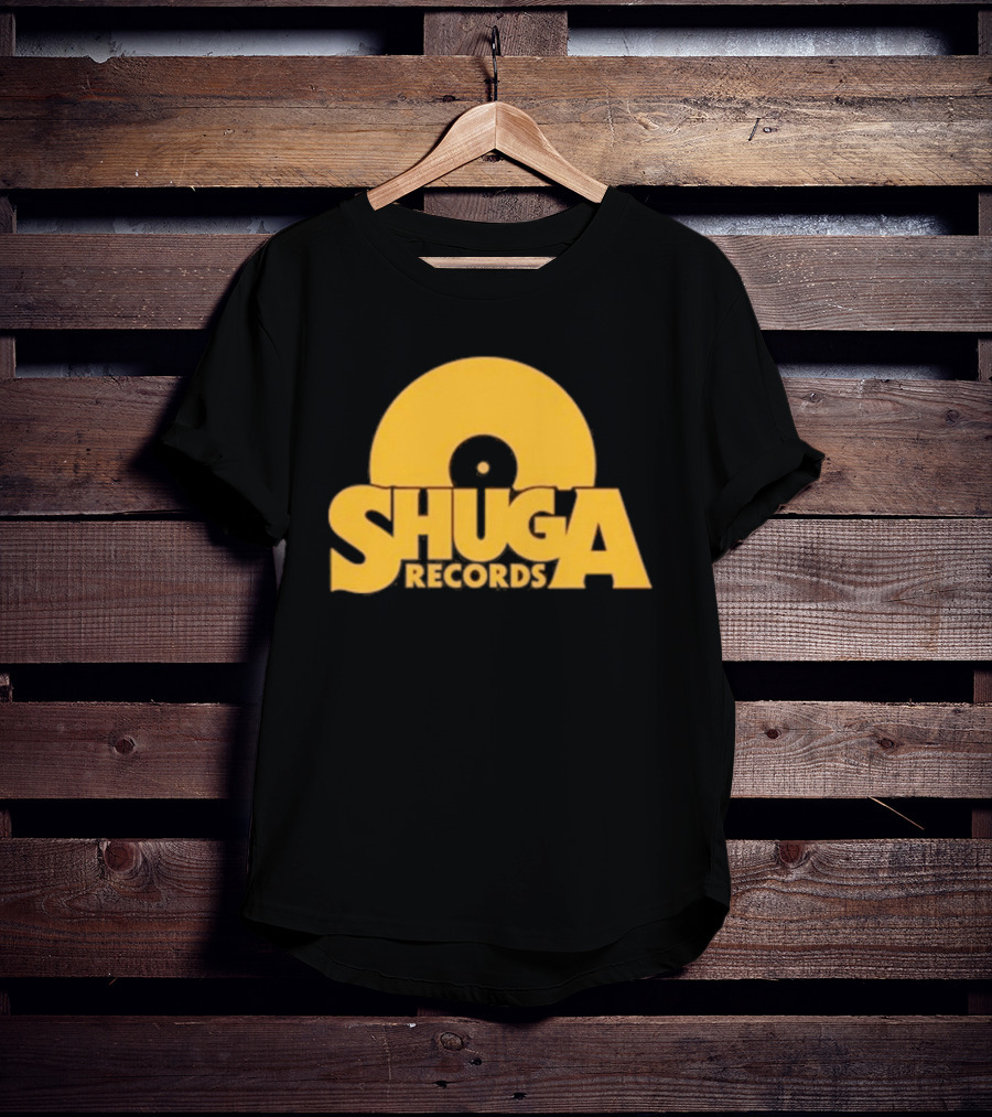 Shuga Records Vinyl Icon Retro Style Collection T-Shirt