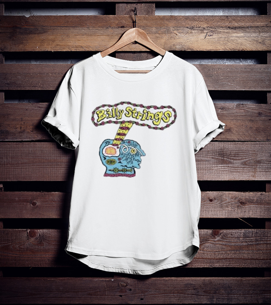 Billy Strings Store Head Brain T-Shirt