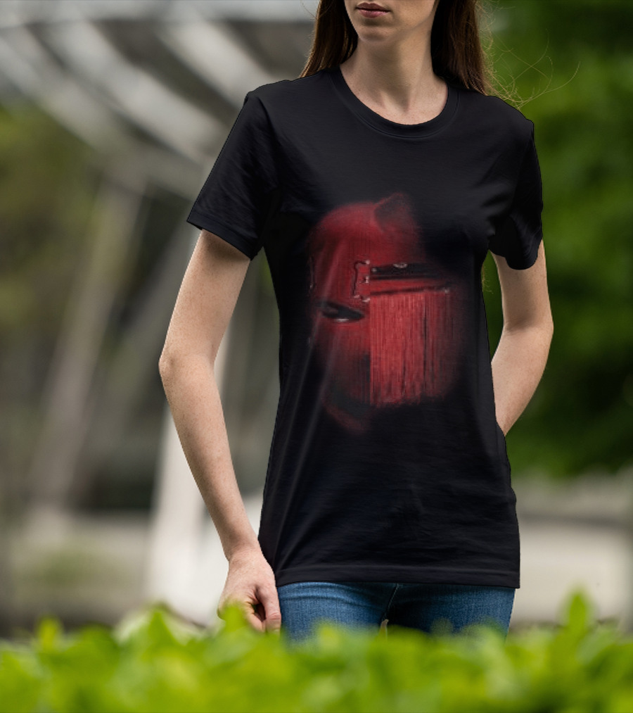 Wesghost Store Redghost Tour Mask Fringes T-Shirt