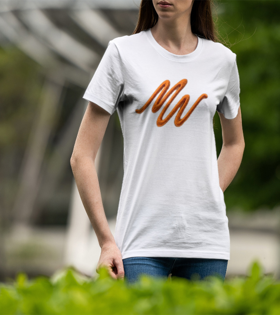 Morgan Wallen Store Mw X Ut Hat Orange MW Squiggle T-Shirt