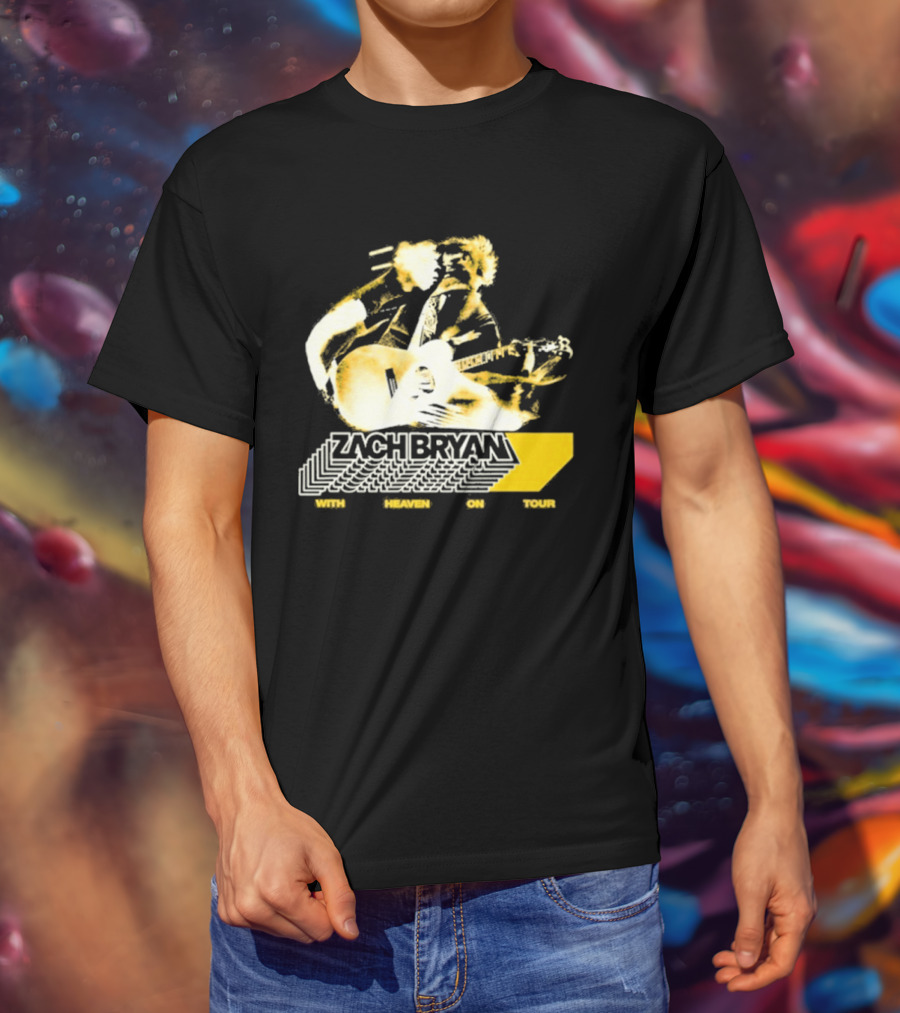 Zach Bryan With Heaven On Tour Sep 18 2026 The Woodlands Dover DE T-Shirt