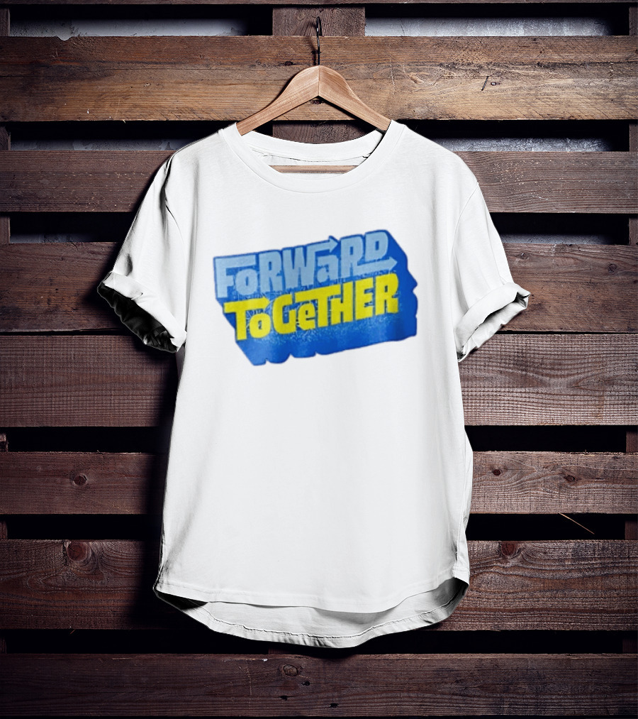 Forward Together Blue Yellow 2026 T-Shirt