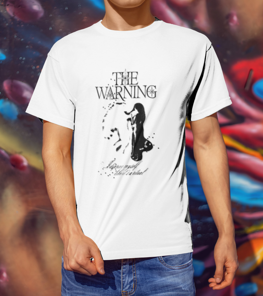 The Warning I Deprive Myself Like Its A Ritual Woman Playing Horn Stars T-Shirt