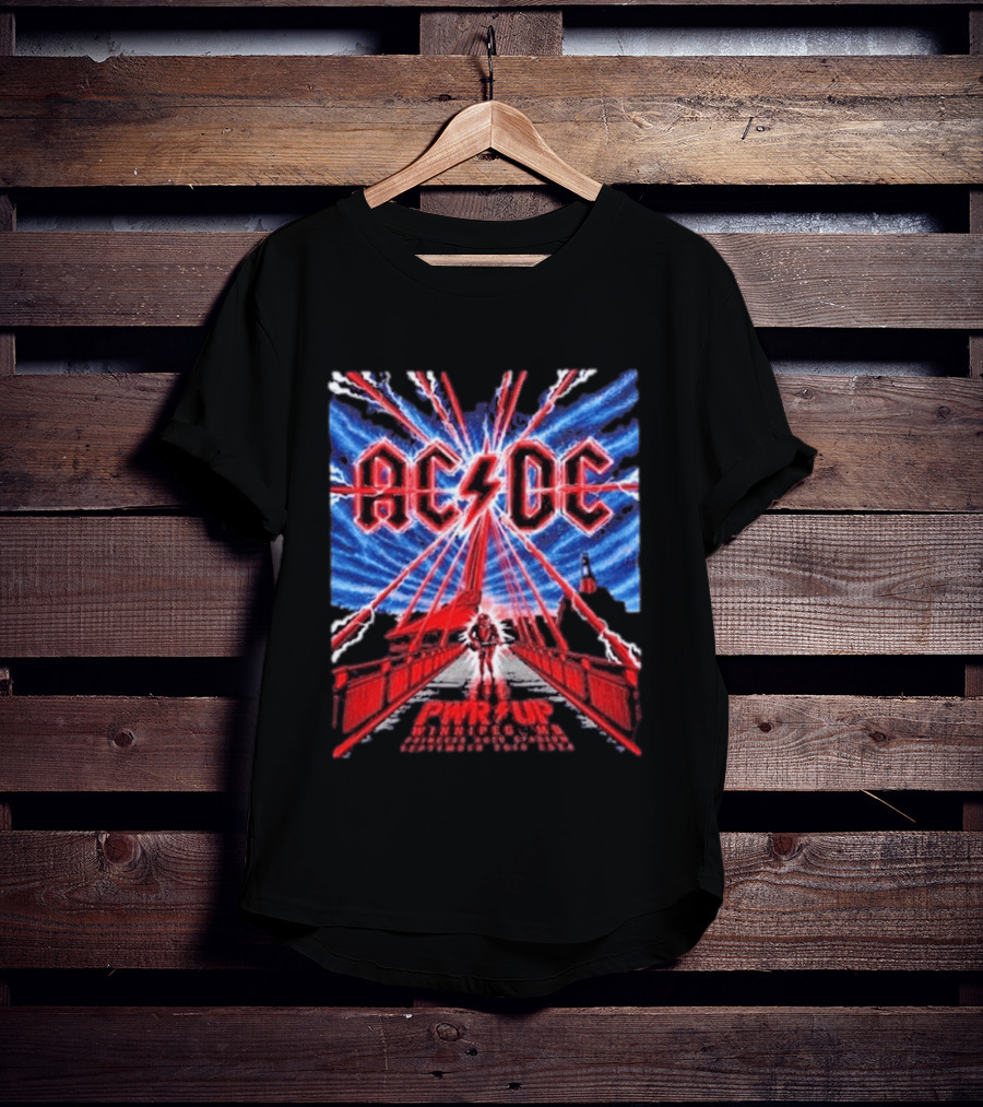 ACDC PWR UP Tour September 20 2026 Princess Auto Stadium Winnipeg MB Event T-Shirt