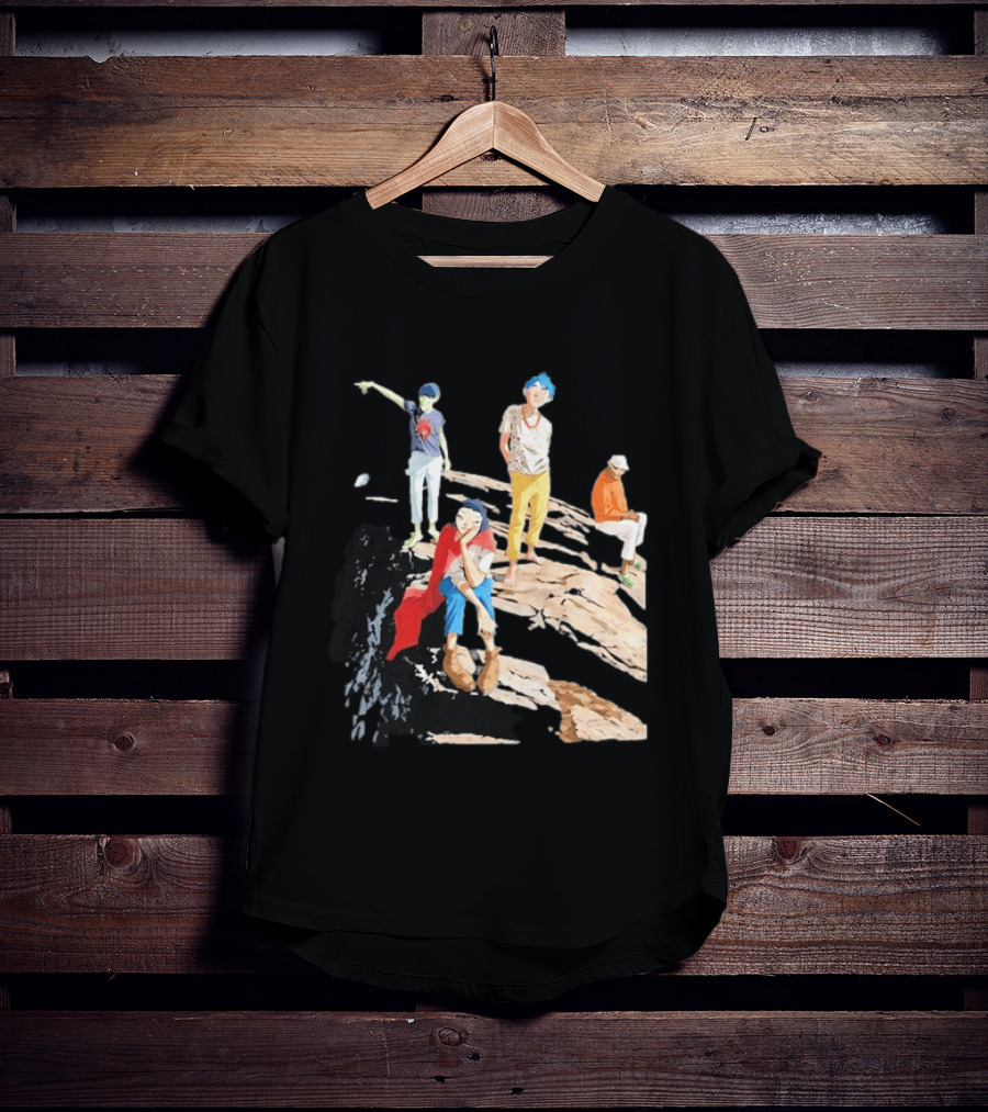 Gorillaz The Mountain Tour September 23 2026 Spectrum Center Charlotte North Carolina Band Members T-Shirt