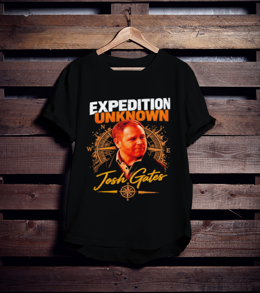 Josh Gates Expedition Unknown Discovery Channel T-Shirt
