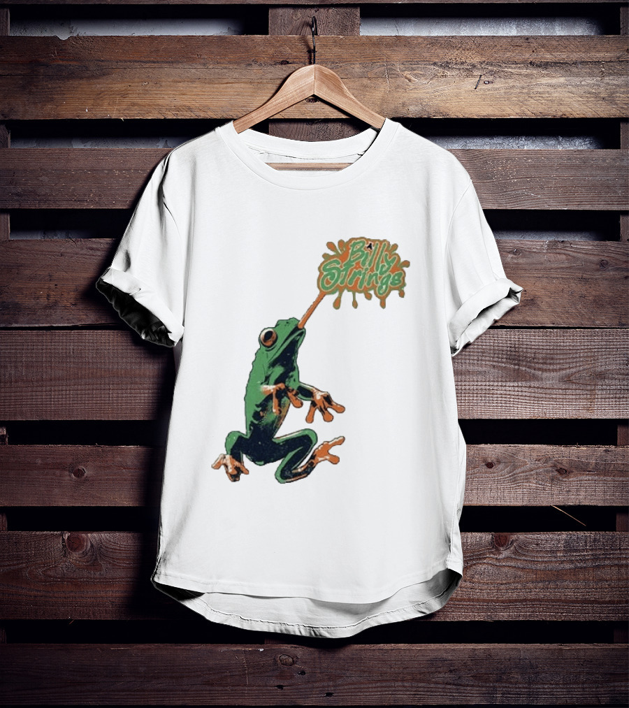 Billy Strings Frog With Orange Tongue And Fruit T-Shirt