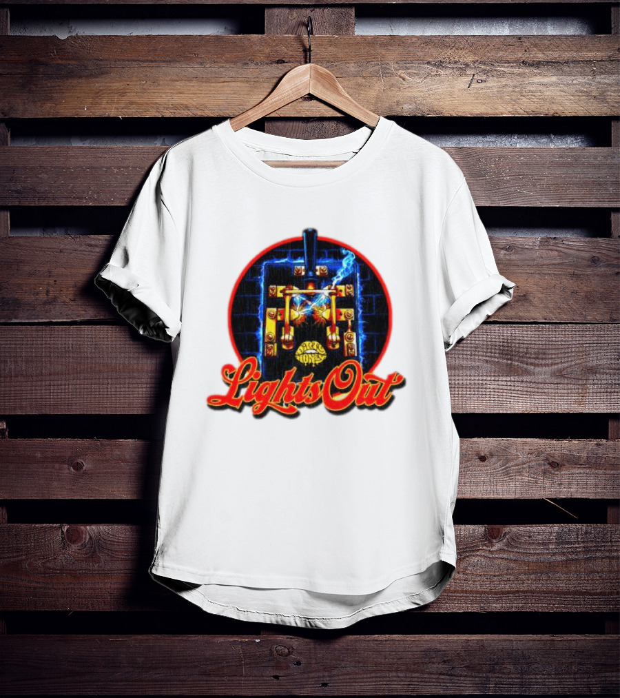 Dirty Honey Lights Out Electric Switch Rock Band Raglan T-Shirt