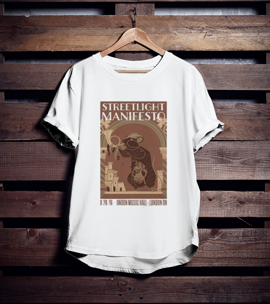 Streetlight Manifesto London Music Hall London 2026 Show T-Shirt